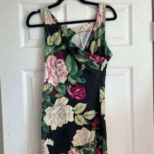 Betsey Johnson Floral Wrap Dress
